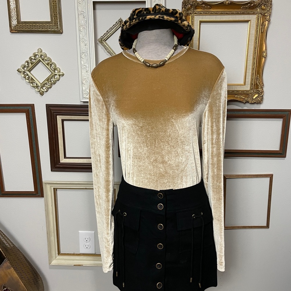 ASOS Velvet Pullover - Picture 2 of 5